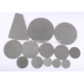 sintered metal 316l stainless steel filter disc